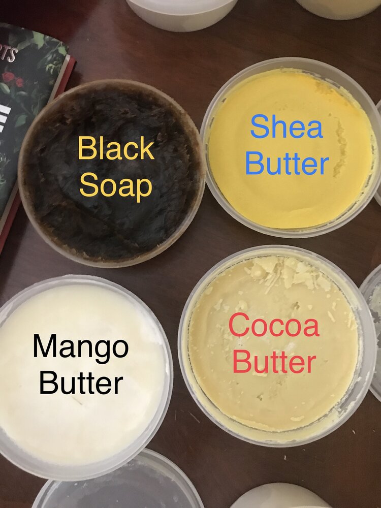 Unrefined Body Butters from Ghana