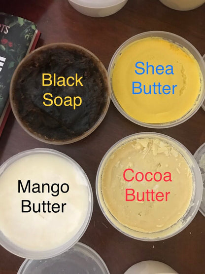 Unrefined Body Butters from Ghana